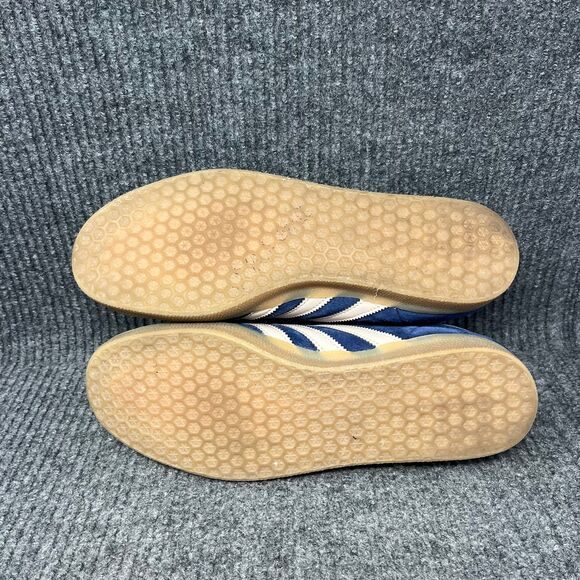 Adidas Gazelle Night Indigo Wonder Taupe Gum Suede Shoes Mens 8.5 / Womens 9.5 - Picture 6 of 8